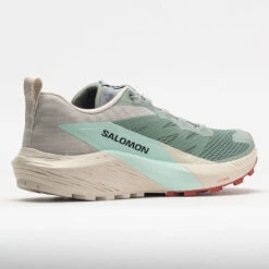 Salomon Sense Ride 5 Men's Lily Pad/Rainy Day/Bleached Aqua -Hoka Shoes Shop 040744 6
