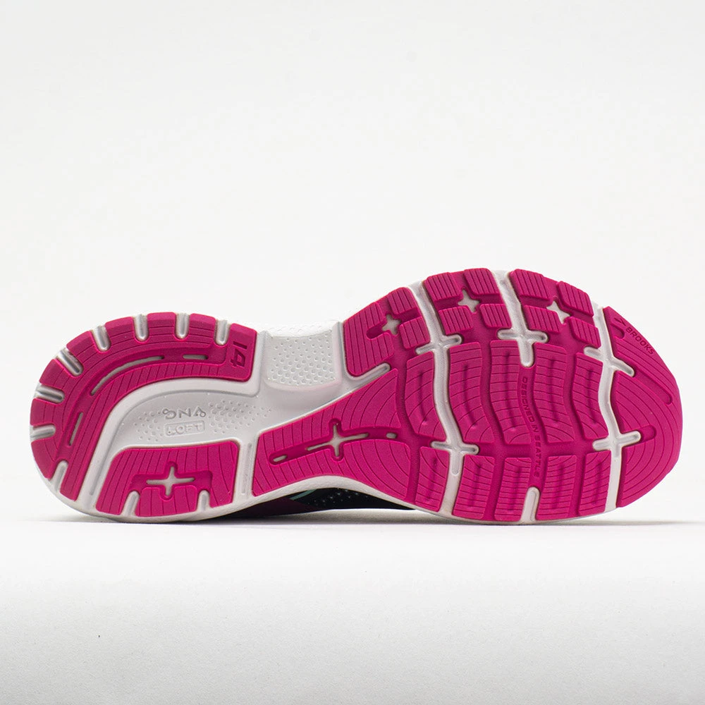 Brooks Ghost 14 Women's Black/Pink/Yucca 6 Brooks Ghost 14 Women's Black/Pink/Yucca - Image 4