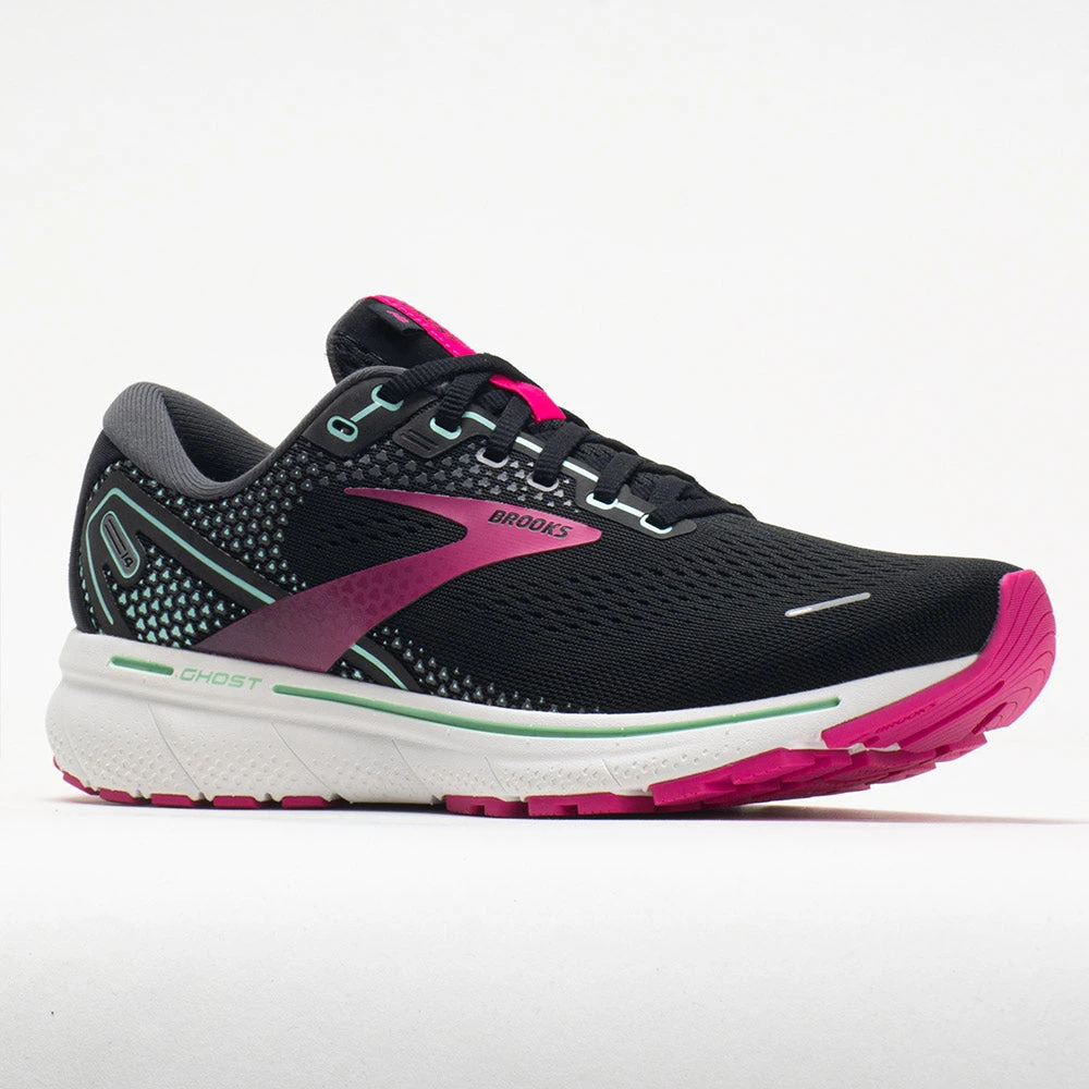 Brooks Ghost 14 Women's Black/Pink/Yucca 7 Brooks Ghost 14 Women's Black/Pink/Yucca - Image 5