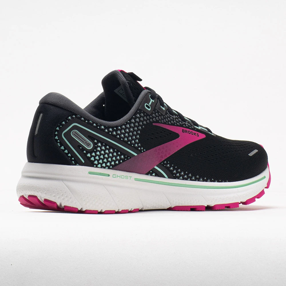 Brooks Ghost 14 Women's Black/Pink/Yucca 8 Brooks Ghost 14 Women's Black/Pink/Yucca - Image 6