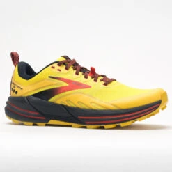 Brooks Cascadia 16 Men's Yellow/Black/Grenadine -Hoka Shoes Shop 047324 5
