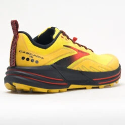 Brooks Cascadia 16 Men's Yellow/Black/Grenadine -Hoka Shoes Shop 047324 6