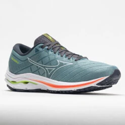 Mizuno Wave Inspire 18 Men's Smoke Blue/White -Hoka Shoes Shop 047592 5