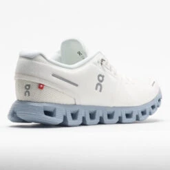 On Running On Cloud 5 Women's White/Chambray -Hoka Shoes Shop 048088 6