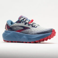 Brooks Caldera 6 Women's Oyster/Blissful Blue/Pink -Hoka Shoes Shop 048222 5