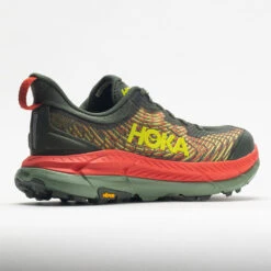 HOKA Mafate Speed 4 Men's Thyme/Fiesta -Hoka Shoes Shop 048635 6