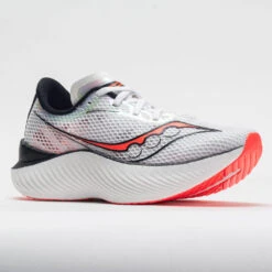 Saucony Endorphin Pro 3 Men's White/Black/VIZI -Hoka Shoes Shop 048684 5