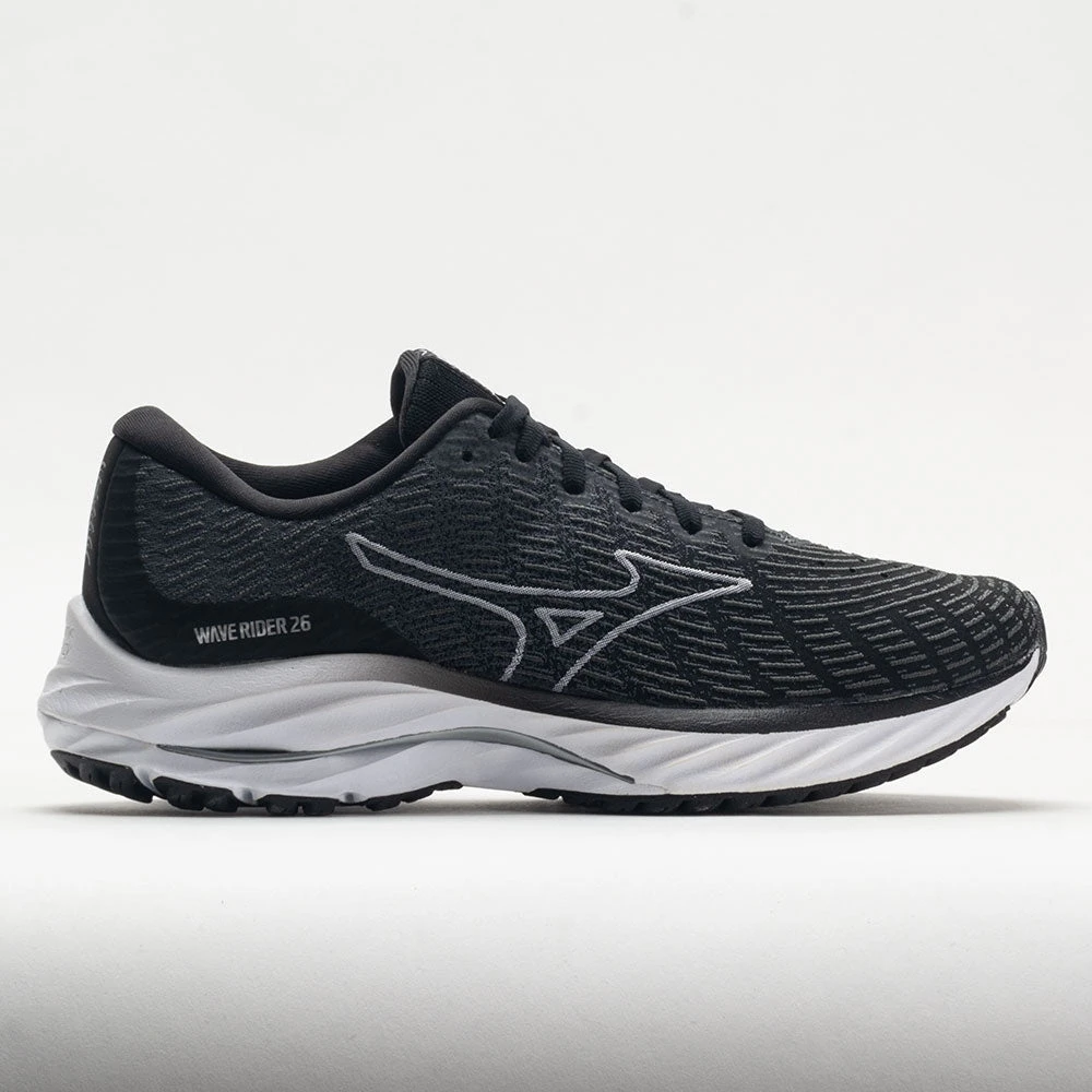 Mizuno Wave Rider 26 Women's Black/White 3 Mizuno Wave Rider 26 Women's Black/White