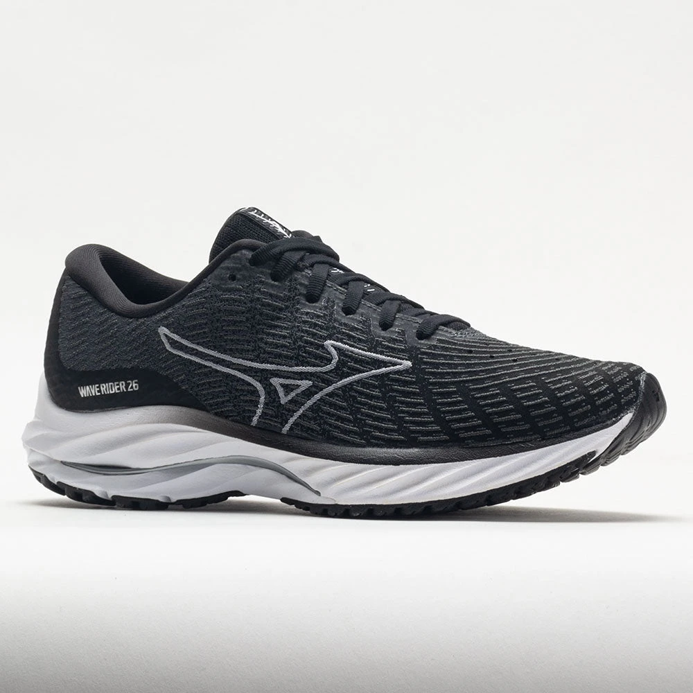 Mizuno Wave Rider 26 Women's Black/White 7 Mizuno Wave Rider 26 Women's Black/White - Image 5