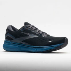 Brooks Ghost 15 Men's Black/Blackeded Pearl/Blue -Hoka Shoes Shop 048996 5