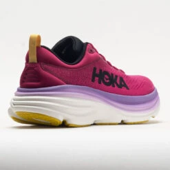 HOKA Bondi 8 Women's Cherries Jubilee/Pink Yarrow -Hoka Shoes Shop 049224 6