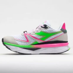 Diadora Atomo V7000 Women's White/Green Fluo/Pink Fluo 9 Diadora Atomo V7000 Women's White/Green Fluo/Pink Fluo -Hoka Shoes Shop 049498 1