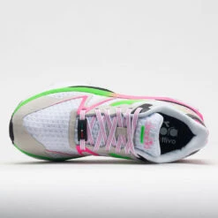 Diadora Atomo V7000 Women's White/Green Fluo/Pink Fluo 10 Diadora Atomo V7000 Women's White/Green Fluo/Pink Fluo -Hoka Shoes Shop 049498 2
