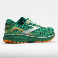 Brooks Ghost 15 Men's Run Lucky Green/White/Orange -Hoka Shoes Shop 049535 6