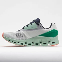 On Running On Cloudstratus Women's Undyed White/Creek -Hoka Shoes Shop 049730 1