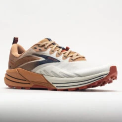 Brooks Cascadia 16 Men's White/Biscuit/Rooibos -Hoka Shoes Shop 049838 5