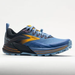 Brooks Cascadia 16 Women's Blue/Black/Yellow -Hoka Shoes Shop 049839 5