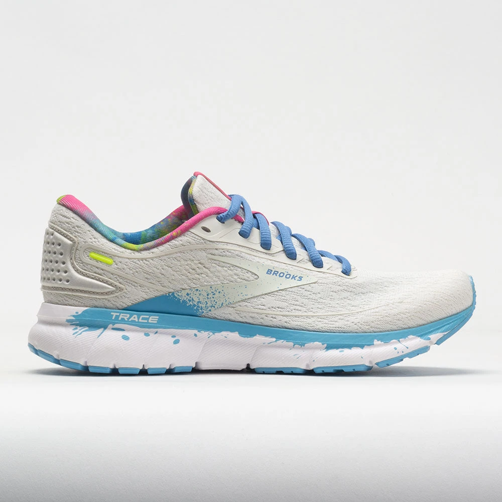 Brooks Trace 2 Women's White/Gray/Alaskan Blue 3 Brooks Trace 2 Women's White/Gray/Alaskan Blue