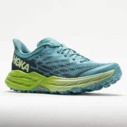 HOKA Speedgoat 5 Women's Coastal Shade/Green Glow -Hoka Shoes Shop 049967 5