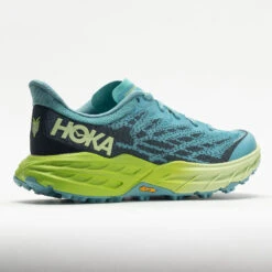 HOKA Speedgoat 5 Women's Coastal Shade/Green Glow -Hoka Shoes Shop 049967 6