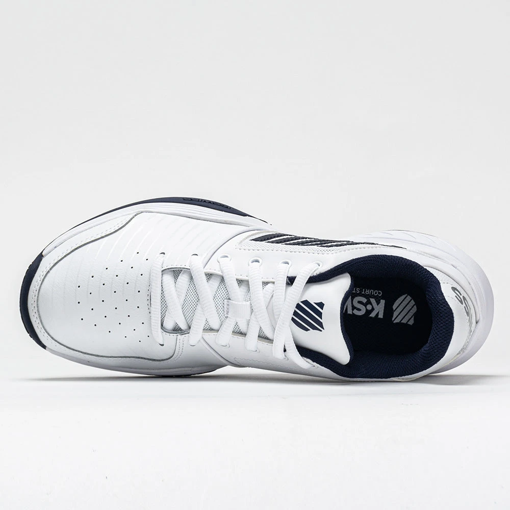 K-Swiss Court Express Men's White/Navy 5 K-Swiss Court Express Men's White/Navy - Image 3