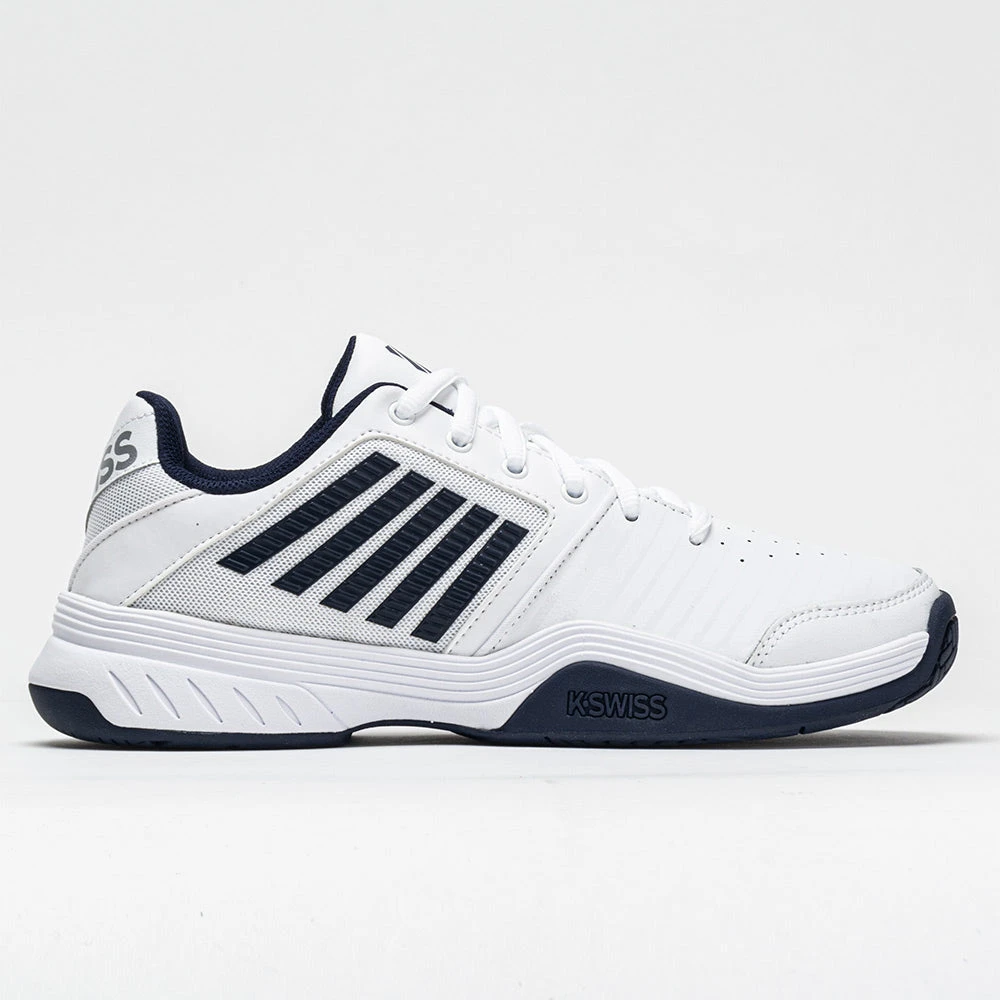 K-Swiss Court Express Men's White/Navy 3 K-Swiss Court Express Men's White/Navy