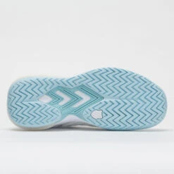 K-Swiss Ultrashot 3 Women's White/Blue Glow -Hoka Shoes Shop 116123 4