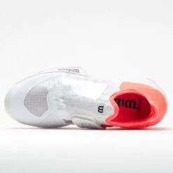 Wilson Kaos Mirage Women's White/Fiery Coral/Soothing Sea -Hoka Shoes Shop 116341 2