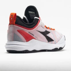 Diadora Speed Blushield Fly AG Men's White/Black/Fiery Red -Hoka Shoes Shop 116607 6