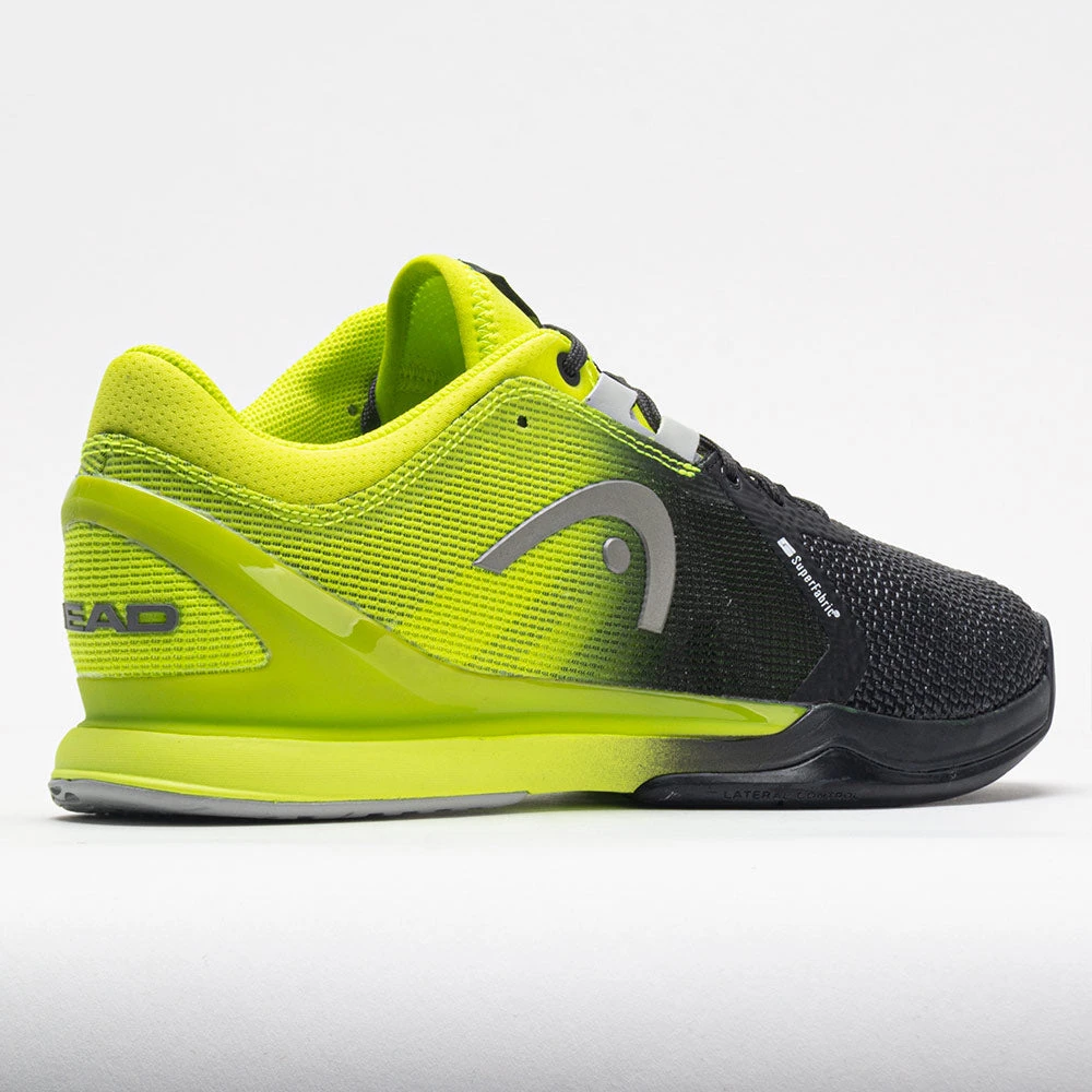 HEAD Sprint Pro 3.0 SuperFabric Women's Black/Lime 8 HEAD Sprint Pro 3.0 SuperFabric Women's Black/Lime - Image 6