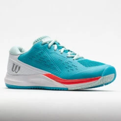 Wilson Rush Pro Ace Women's Scuba Blue/White/Fiery Coral -Hoka Shoes Shop 116763 5