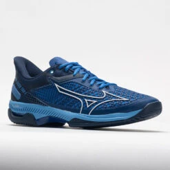 Mizuno Wave Exceed Tour 5 AC Men's True Blue/White -Hoka Shoes Shop 116784 5