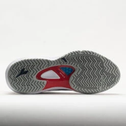 Diadora Blushield Fly 4+ Men's White/Blue Corsair/Fiery Red -Hoka Shoes Shop 117031 4