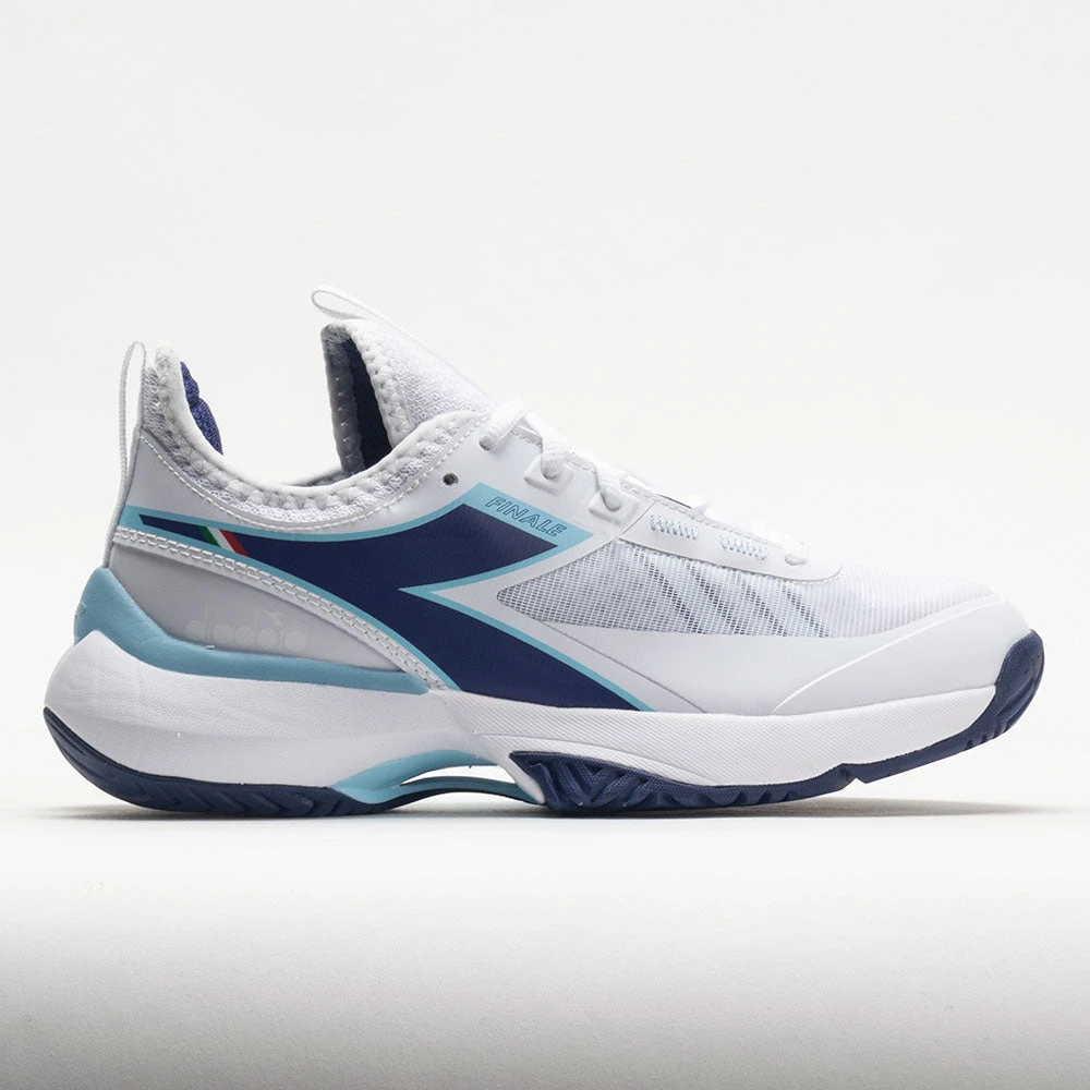 Diadora Finale AG Women's White/Blue Print 3 Diadora Finale AG Women's White/Blue Print