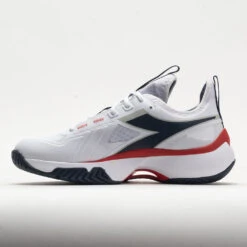 Diadora Finale AG Men's White/Blue Corsair/ Fiery Red -Hoka Shoes Shop 117036 1