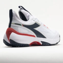 Diadora Finale AG Men's White/Blue Corsair/ Fiery Red -Hoka Shoes Shop 117036 6