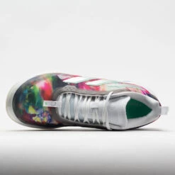 Adidas AvaCourt Women's White/Silver Metallic/Pulse Mint -Hoka Shoes Shop 117045 2