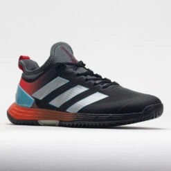 Adidas Adizero Ubersonic 4 Men's Grey/Metallic/Better Scarlet -Hoka Shoes Shop 117049 5