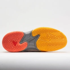 Adidas Barricade Men's White TInt/Taupe Metallic/Acid Orange -Hoka Shoes Shop 117057 4