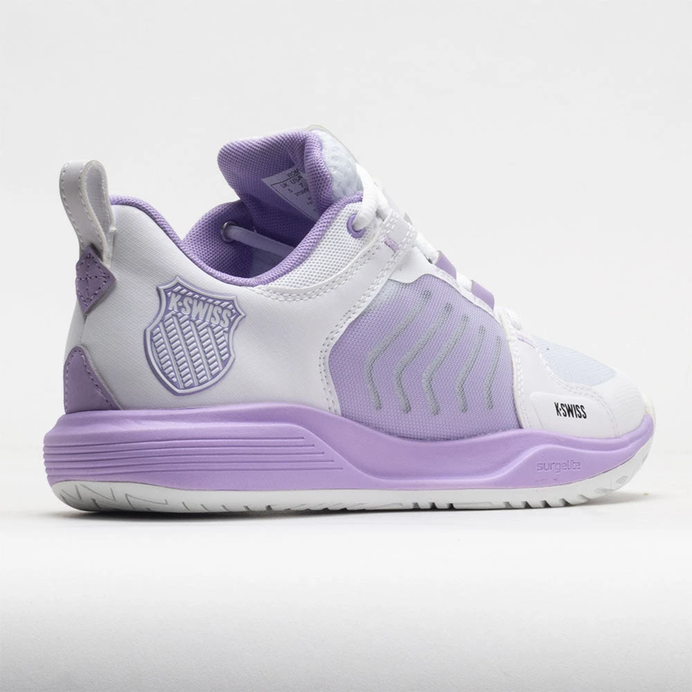 K-Swiss Ultrashot Team Women's White/Purple Rose/Moonless Night 8 K-Swiss Ultrashot Team Women's White/Purple Rose/Moonless Night - Image 6