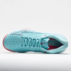 Mizuno Wave Exceed Tour 5 AC Women's Tanager Turpuoise/Paradise Pink -Hoka Shoes Shop 117140 2