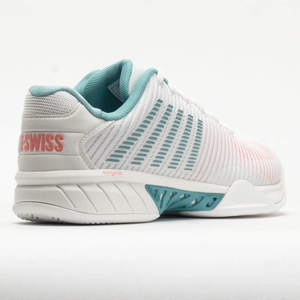 K-Swiss Hypercourt Express 2 Women's Blanc De Blanc/Nile Blue/Desert 8 K-Swiss Hypercourt Express 2 Women's Blanc De Blanc/Nile Blue/Desert - Image 6