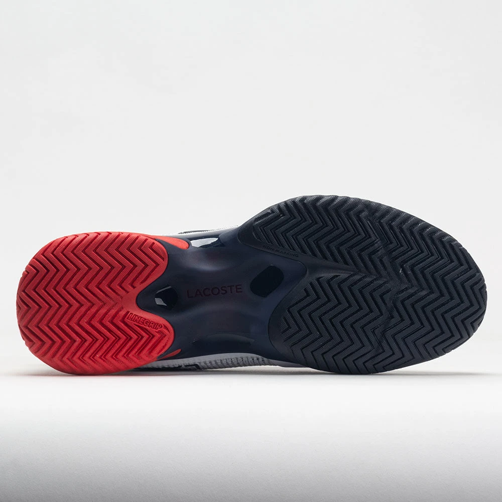 Lacoste AG-LT 23 Ultra Men's White/Red/Navy 6 Lacoste AG-LT 23 Ultra Men's White/Red/Navy - Image 4