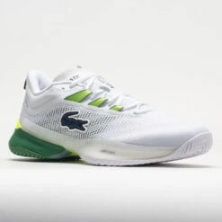 Lacoste AG-LT 23 Ultra Women's White/Green/Yellow -Hoka Shoes Shop 117604 5