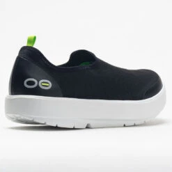 OOFOS OOmg EeZee Women's White/Black -Hoka Shoes Shop 631175 6