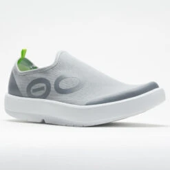 OOFOS OOmg EeZee Men's White/Gray -Hoka Shoes Shop 631176 5