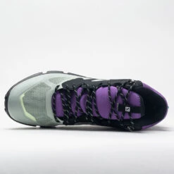 Salomon Predict Hike Mid GTX Men's Black/Aqua Gray/Roayl Lilac -Hoka Shoes Shop 631209 2