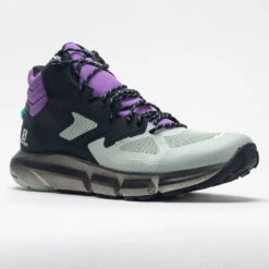 Salomon Predict Hike Mid GTX Men's Black/Aqua Gray/Roayl Lilac -Hoka Shoes Shop 631209 5