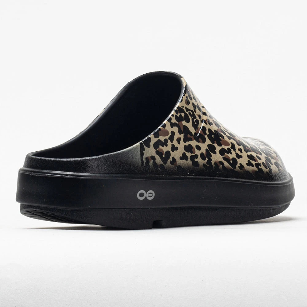 OOFOS OOcloog Limited Women's Black Leopard 8 OOFOS OOcloog Limited Women's Black Leopard - Image 6