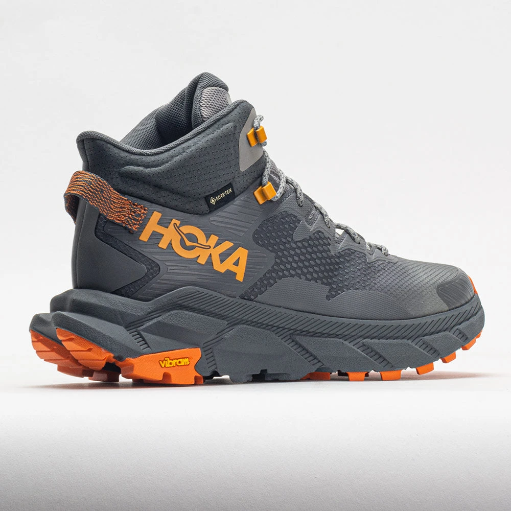 HOKA Trail Code GTX Men's Castlerock/Persimmon Orange 8 HOKA Trail Code GTX Men's Castlerock/Persimmon Orange - Image 6